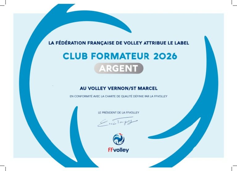 Label Club Formateur FFVB
